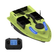 Gps Bait Boat D19 600M 2Kg Led Rc Boat 2Kg 5200Mah Жовтий