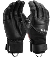 Шкіряні Лижні Рукавички Leki Pegas Lite 3D Trigger Чорні /