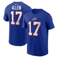 Джош Аллен №17 Buffalo Bills Nfl Чоловіча Майка Nike З Назвою Та Номером