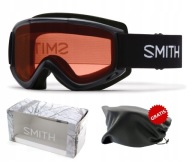 Лижні Окуляри Smith Classic Cascade Чорне Чорне Скло Gold S1