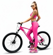 Алюмінієвий Гірський Велосипед 29 Жіночий Barbie Neon Pink Limited 17