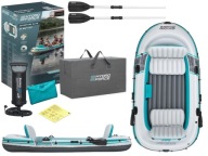 Pontoon Adventure Elite X4 Bestway Pump + Oars 65158 New 2026