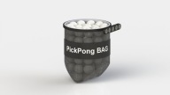 Магнітна Сумка/Контейнер Для Кульок Pickpong Bag, Робот
