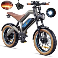 Транспортні Засоби Електромотоцикли Dy M20 1000W 48V18.2Ah 55Km/H 20