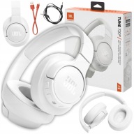Бездротові Накладні Bluetooth-Навушники Jbl З Мікрофоном Потужний Бас Білий