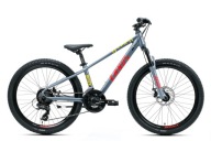 Mtb Bike 24 Kands Master Графітово-Жовтий Матовий R12 Висота 120-140 Модель 2026 Р.