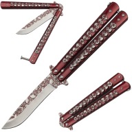 Ніж Butterfly Balisong Edc Складний Batterfly Balisong N496C