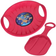 Пластикові Санки Apple Slide Slide Slide Pink Комплект 2 Ч