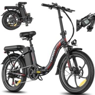 Складаний Електровелосипед Fafrees F20+ 25 Км/Год 20 Ач 250 Вт Двигун 90 Км 20*3.0'' Shimano 7S