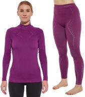Комплект Білизни Brubeck Merino Wool, Фіолетовий