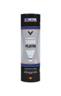Victor 3000 - Швидкі Білі Нейлонові Човники Для Бадмінтону