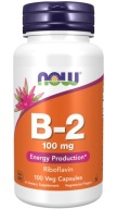 Now Foods Вітамін B-2 Рибофлавін Рибофлавін Зір Нервова Система 100K
