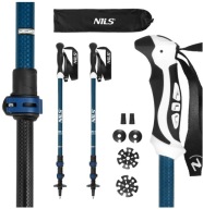 Трекінгові Палиці Nils Алюмінієві Tk8601 Blue Light Adjustable 63-135 См