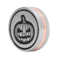 Pumpkin Coin Slider Slider Pumpkin Push Slider Toy Zinc Top -Rotation Ad
