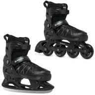 Хокейні Ковзани 2В1 Регульовані Raven Expert Black 37-40
