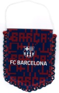 Офіційно Ліцензований Вимпел Fc Barcelona Прапор Barca Герб 13 X 10