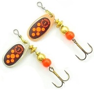 2 X Mepps Black Fury Orange №1 /3,5 Гр S.c.