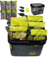 Приманка Profess Мікс Смаков 6 Кг + Відерце Optima Basket 30 40 50 Method Feeder