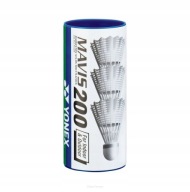 Волани Yonex Mavis 200 Білі Нейлонові - Середні