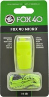Свисток Fox 40 Micro Neon Жовтий Зі Шнурком 9513-1308