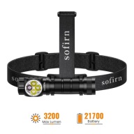 Ліхтарик Світлодіодний Sofirn Hs43 Sofirn Aku 21700 3200Lm 5000Mah Налобний Білий/Червоний
