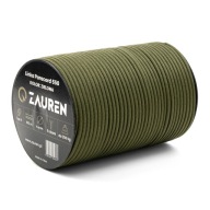 Paracord 550 Type Iii 4 Мм 9 Ядер 100 М Тактична Військова Мотузка Зеленого Кольору