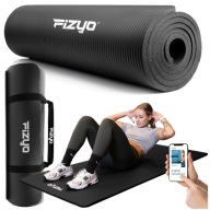 Протиковзкий Килимок Thick Для Вправ Йога Пілатес 190X80 Nbr Fitness 1,5 См