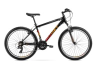 Велосипед Romet Rambler R6.0 Чорно-Оранжево-Червоний 19 Л
