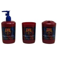 Пластиковий Набір Для Ванної Кімнати Fc Barcelona, 3 Шт. Оригінальні Ліцензійні Кухлі