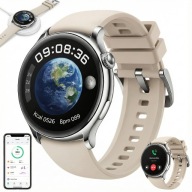 Smartwatch Z93 Pro - Amoled, Польське Меню, Жести, Здоров'я, Спорт, Сріблястий