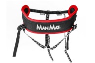 Manmat Canicross Belt Red And Silver S
