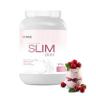 Fitmax Slim Diet Малиновий Крем 975 Г Білок Колаген Схуднення Клітковина