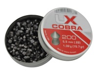 Пулі Для Пневматичної Зброї Diabolo Ux Cobra 5,5 Мм 200 Шт., Гостре Наконечник Pcp