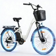 Чоловічий/Жіночий Електробайк Ttgo C2 Pro 250W 52Nm 36V 18Ah 25Km/H Range