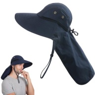Kapelusz Typu Bucket Z Ochroną Uv Do Wędkowania Z Ochroną Szyi Szal,Unisex