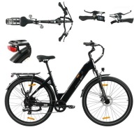 Чоловічі/Жіночі Електробайки Ttgo C3 Se-Bl 250W 36V18Ah 120Km 28