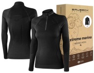 Білизна З Довгим Рукавом Brubeck Extreme Merino Чорна