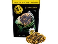 Carp Target Groundbait Суміш Зерен Кукурудза Конопля (1 Кг)