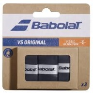 Бантики Babolat Vs Original, Чорні, 2 Шт. Тонкий, Максимальне Відчуття