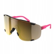 Велосипедні Окуляри Poc Devour Fluo Pink/Uranium Black, Напівпрозорі/Чіткі