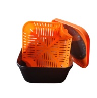 Контейнер Для Гранул Miracle Fish І Ситечко 17X17X9 См 3,3 Пінти 1,875 Літрів