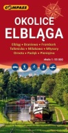 Туристична Карта 2025 Компас 1:55 000 Elbląg / Elbląg Surunding