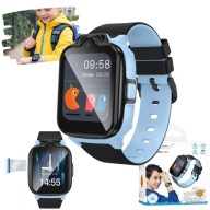 Смарт-Годинник Для Дітей Hoco 4G Gps-Годинник Із Функцією Дзвінка Синій