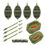 Набір Method Feeder Sahido Bait Basket Basic Mf 4+1 Carp Bait Baskets