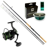 Feeder Master Pro 360 Carbon Premium Fishing Set Котушка Вудки