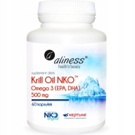 Aliness Krill Oil Nko Omega 3 З Астаксантином Kryl Oil 500 Мг 60 Капсул