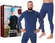 Чоловічий Синій Термоактивний Комплект Білизни Brubeck Thermo Extreme