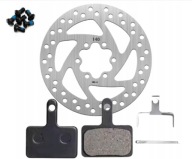 Brake Pads + Brake Disc 140Mm For Kukirin G2 Master / G3 Pro /G4