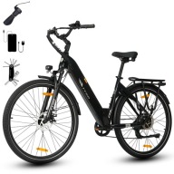 Ttgo C3 Se Чоловічий/Жіночий Електричний Велосипед 250W 36V 18Ah 25Km/H 120Km 28 Дюймів