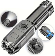 Ліхтарик Usb Тактичний Led B-Squl + Кабель Xj5470